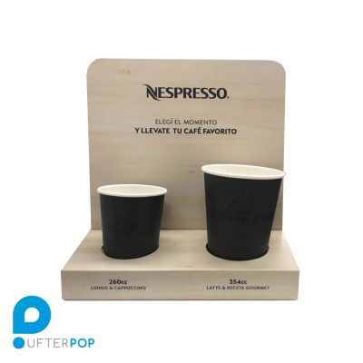 revestimineto gondola nespresso ufterpop